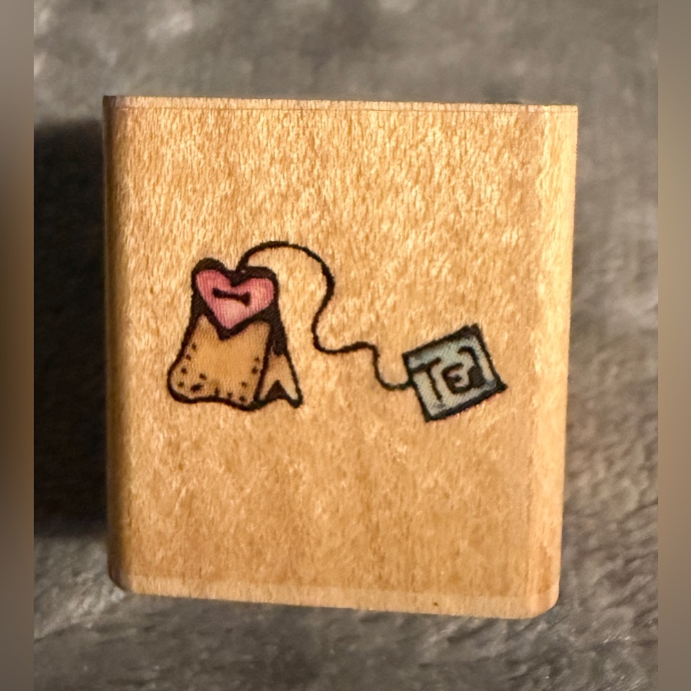Tea In A Cup Stamp Set - Picture 2 of 3